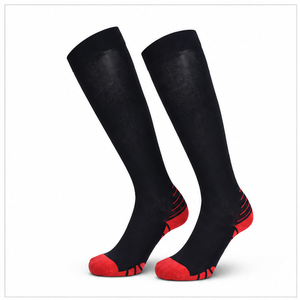 Chaussettes de sport professionnelles Elite pour hommes, respirantes, en maille tricotée, avec semelle en tissu éponge, antidérapantes, absorbant la transpiration, antibactériennes, pour le basketball - Product Image 2