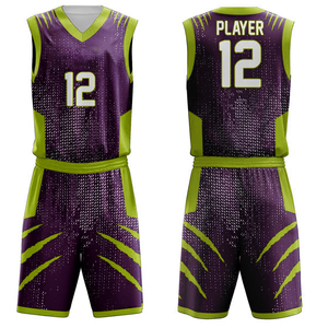 Uniforme de Baloncesto Personalizado para Hombre y Mujer, Jersey y Pantalones Cortos, Proveedor Mayorista - Product Image 2