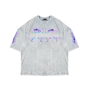 T-shirt en coton noir surdimensionné pour homme, style streetwear, avec impression personnalisée, manches courtes, col rond, t-shirt en coton pour homme, coupe classique - Product Image 4