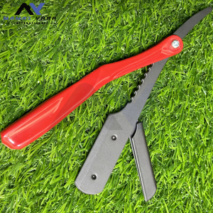 Professional Swing Lock Straight Edge Barber <b>Razor</b> Stainless Steel Safety <b>Blade</b> with Wooden Handle for Salon Hair Cutting Close - Product Image 4