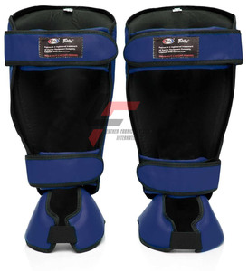 Precio al por mayor, calidad premium, protector de espinilla de cuero original para MMA, Muay Thai, Fairtex, boxeo, estilo personalizado, equipo de protección. - Product Image 3