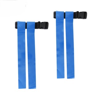 Ceintures de flag football ajustables pour l'entraînement des jeunes et des adultes, avec boucle et fermeture auto-agrippante, personnalisables - Product Image 3