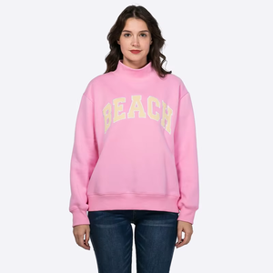 Sudadera con Capucha Extra Grande Personalizada para Mujer, Sudadera Informal de Manga Larga, Ropa Urbana, Venta al por Mayor, OEM Personalizado - Product Image 4