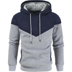 Sudaderas con capucha para hombre, al por mayor, de algodón puro original, personalizadas, lisas, hechas en Pakistán, con paneles de dos tonos. - Product Image 6