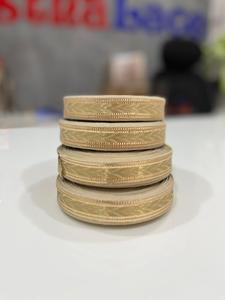 ผ้าลูกไม้ฝ้ายดีไซน์เนอร์คุณภาพสูง เหมาะสำหรับชุดแต่งงาน ขอบเสื้อ และชุดพื้นเมือง - Product Image 4