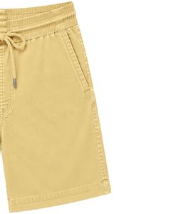 Pantalones Cortos Bermuda Casuales para Hombre, Color Caqui, Personalizados, con Cordón, Ligeros, de Mezcla de Algodón, para Playa, Verano - Product Image 4