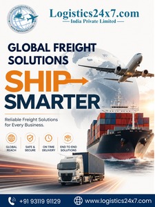 Logistics24x7.com <b>Air</b> Sea Road <b>Freight</b> Forwarding Service Customs Clearance Logistics India USA UK Canada Germany Italy France - Product Image 2