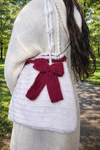 Handmade <b>Crochet</b> Storage Box-Knitted Multipurpose Jewelry Travel <b>Bag</b> with Hanging Feature Portable Design - Product Image 4