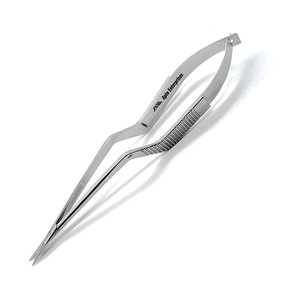 Ciseaux micro-chirurgicaux à lame baïonnette, instrument chirurgical professionnel, acier inoxydable de qualité professionnelle, type baïonnette, 7,5 pouces, tranchants - Product Image 6