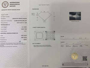ขายส่ง IGI ได้รับการรับรอง0.5 10ct เพชรที่โตแล้ว VVS เพชรที่ดูใสหลวมเครื่องประดับ CVD Lab ปลูกเพชรสีชมพู - Product Image 2