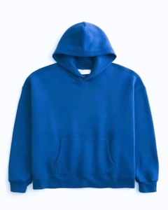 เสื้อฮู้ดดี้ทรงบ็อกซี่แบบดรอปไหล่ ดีไซน์ใหม่ตามสั่ง ผ้าเทอร์รี่ มีกระเป๋า สไตล์สตรีทแวร์ หนานุ่ม น้ำหนักมาก แบบครอป ยูนิเซ็กซ์ ขายส่ง รับผลิตแบบ OEM - Product Image 4
