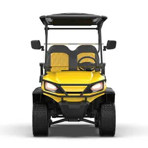 Carro de golf de aluminio eléctrico con batería de 4 asientos fabricado en Estados Unidos aprobado por la CE del vehículo Ram