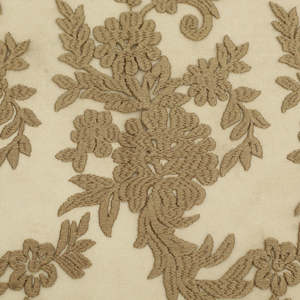 Tela de Encaje Bordado de Alta Calidad, Elegante Tela de Malla Estampada con Jacquard Floral para Vestidos de Novia y Decoración de Prendas - Product Image 1