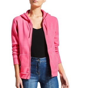 เสื้อฮู้ดซิปผู้หญิงแขนยาวน้ำหนักเบามีกระเป๋า - Product Image 1