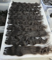 Vente chaude 100% cheveux indiens bruts vierges RAW vague naturelle extensions de cheveux humains de luxe vendeurs de cheveux indiens de haute qualité