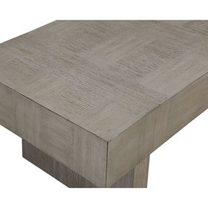Contemporary Style 1pc <b>Brown</b> Gray Wooden Coffee <b>Table</b> with Rectangular Top for Living Room Furniture - Product Image 2