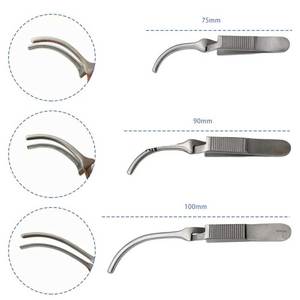 Altomme Instruments Pince vasculaire professionnelle à action croisée pour chirurgie cardiovasculaire en acier inoxydable - Product Image 2