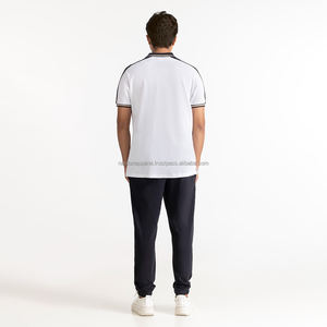 Nardon Apparel 100% algodón hombres costura personalizada bordado Logo texto diseño su propio núcleo Piqué polos - Product Image 2