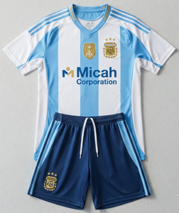 Conjunto de Uniforme de Fútbol Sublimado Personalizado, Uniforme de Fútbol Unisex, Kit Completo, Logotipo del Equipo Personalizado, Número en la Parte Delantera, Pantalones Cortos Transpirables de Secado Rápido - Product Image 1