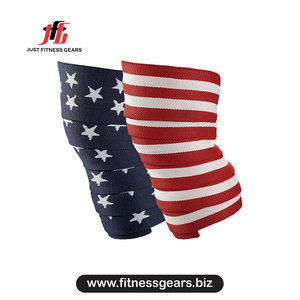 Genouillère de soutien camouflage respirante avec fermeture auto-agrippante unisexe pour la protection et l'entraînement musculaire - Product Image 2