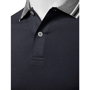 Camiseta de Golf Personalizada de Alta Calidad para Hombre, Tejido Sólido Impreso Digitalmente, Transpirable, Manga Corta, Corte Holgado - Product Image 5