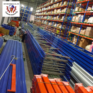 Estante de palé profundo doble de viga vertical ajustable para necesidades de almacenamiento de almacén flexibles y organizadas - Product Image 2