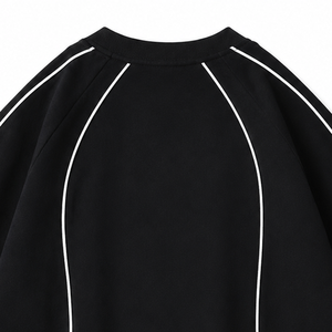 Mens <b>Raglan</b> Tees 100% Cotton Puff Print 300 GSM OEM ODM Bulk Clothing Orders Daily Casual Wear Wholesale Apparel Printed Apparel - Product Image 5