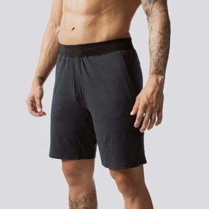 Shorts pour hommes en polyester 200 g/m² avec logo personnalisé OEM, vente en gros, respirants, pour la course et l'entraînement estival, sortie directe d'usine - Product Image 5