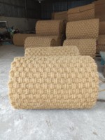Nouveau tapis en fibre de coco 100% écologique en rouleau, provenant du Vietnam, tapis de pavage brun pour allées, revêtement de sol naturel en fibre de coco, taille 1,0*10m