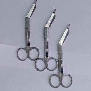 Tijeras para Vendajes de Enfermería MEDIHEAL SURGICAL CORPORATION, 5.5 Pulgadas, Borde Recto, Acero Inoxidable Alemán, Clase I, para Uso Médico y Quirúrgico - Product Image 4