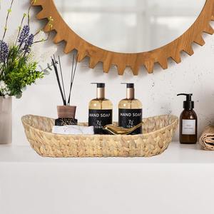 Panier de rangement ovale en jacinthe d'eau tressée, fait main, vente en gros, écologique, fabriqué au Vietnam - Product Image 5