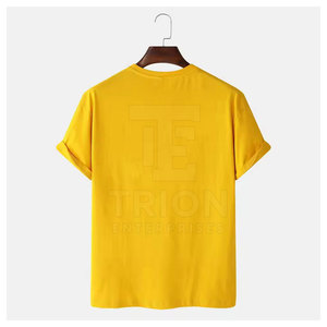 T-shirt à manches courtes pour homme, nouvelle collection été, design tendance, décontracté, 100% coton, couleur personnalisée - Product Image 2