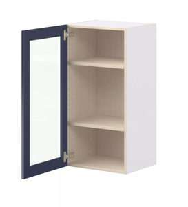 Gabinete de Cocina de Pared W1830GD con Puerta de Vidrio Simple, Color Personalizado - Product Image 1