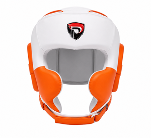 Dumela International – Protection de tête unisexe en cuir de vachette respirant, personnalisable avec logo, fermeture auto-agrippante, protection de base de haute qualité - Product Image 1