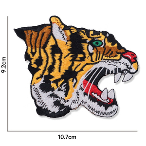 OEM High Quality New Fashion Canvas Fabric Custom Colors Custom Logo Custom-Made <b>Machine</b> Embroidery Washable <b>Badges</b> Low MOQ - Product Image 2