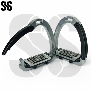 Estribos Plegables Premium para Caballo, de Acero Inoxidable y Aleación de Aluminio, Ligeros, Duraderos, Seguros para Montar a Caballo, Ajustables - Product Image 4