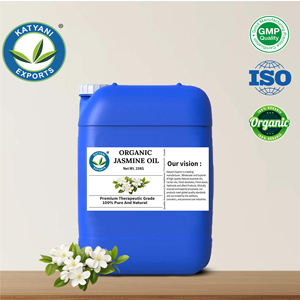 Huile essentielle de jasmin biologique de qualité export mondial (Jasminum grandiflorum) distillée à la vapeur, qualité thérapeutique, provenant du Madhya Pradesh - Product Image 4