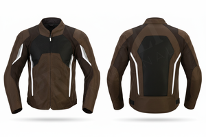 เสื้อแจ็คเก็ตมอเตอร์ไซค์ผู้ชายสีตามสั่ง ผ้าตาข่าย แขนยาว ระบายอากาศได้ดี ชุดขับขี่แบบสปอร์ต ทนทาน ป้องกันได้ดี - Product Image 3