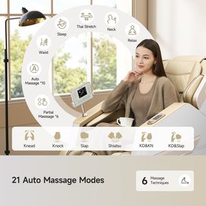 Sillón de Masaje Eléctrico de Alta Calidad, Duradero, Práctico y Cómodo, Ideal para Salones de Belleza - Product Image 6
