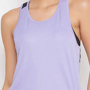 Vente flash : débardeurs courts pour femmes en spandex/coton, col rond, respirants, séchage rapide, écologiques, logo personnalisé, haute qualité, prix bas - Product Image 4