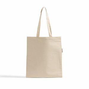 Sac fourre-tout plat en coton biologique naturel avec poignée en tissu, personnalisable avec logo, vente en gros, promotionnel, écologique, pour le marché et le shopping - Product Image 6