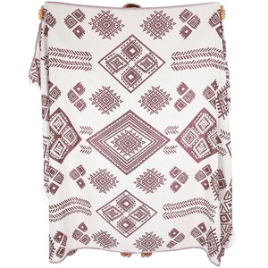 Jeter couverture pour canapé-lit salon chambre 100% coton turc décoration de la maison Super doux confortable chaud en gros tissé couverture - Product Image 2