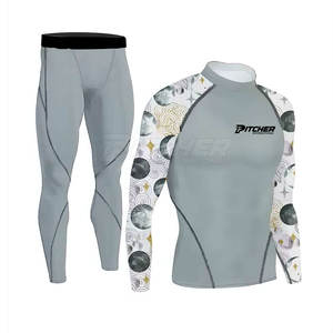Conjunto Deportivo Rashguard para Hombre, Ropa Deportiva Flexible para Entrenamiento y Ejercicio - Product Image 4