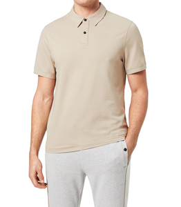 Créez votre propre polo personnalisé à manches courtes pour homme en polyester - Product Image 1