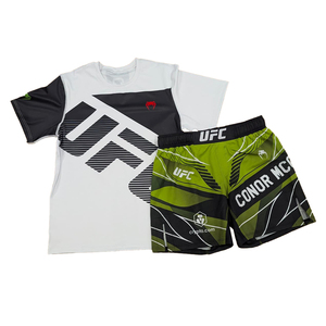2026 High Quality UFC Shirts MMA BJJ Fight <b>T</b>-Shirts Loose Fitting Lightweight Stretch Sublimation Summer Gym Tshirt Martial Arts - Product Image 3
