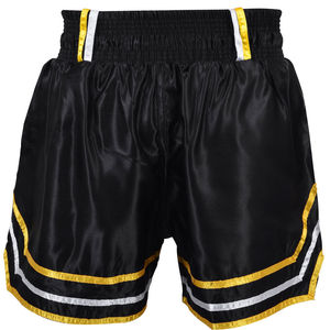Pantalones Cortos Tailandeses Unisex al por Mayor, Ligeros, 100% Poliéster, Transpirables, de Secado Rápido, para Entrenamiento, Fitness, Boxeo, Artes Marciales y Deportes - Product Image 2