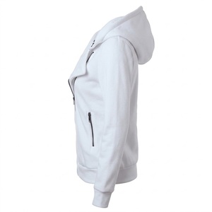 White Winter Zipper <b>Women</b> Ladies Jackets <b>Cardigan</b> Long Sleeve Jacket Oversize Fleece Hoodie Sweatshirt Plus Size Zipper Pullover - Product Image 2