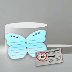 Herramienta de Belleza de Precisión con Punta de Mariposa y Corazón, Acrílico Sólido, Ecológica, Reutilizable, Libre de Crueldad, para Extensión de Pestañas - Product Image 4