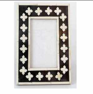 High Quality Bone Inlay Picture Frame Handmade Decorative Photo Frame Luxury Home Decoration Frame - Product Image 2
