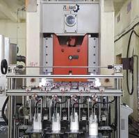 Máquinas Automáticas de Alta Velocidad para Fabricación de Contenedores de Papel de Aluminio, Capacidad de Producción Eficiente de 90 Piezas/min, Venta al Por Mayor